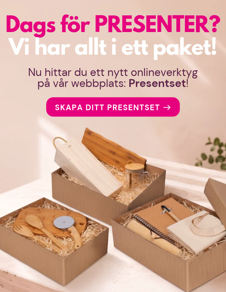 Dags för PRESENTER? Vi har allt i ett paket!