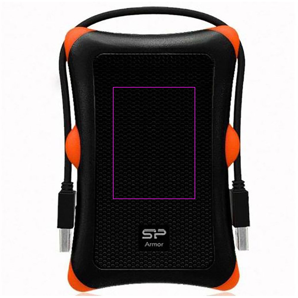 Bärbar hårddisk Armor A30, 2TB Silicon Power