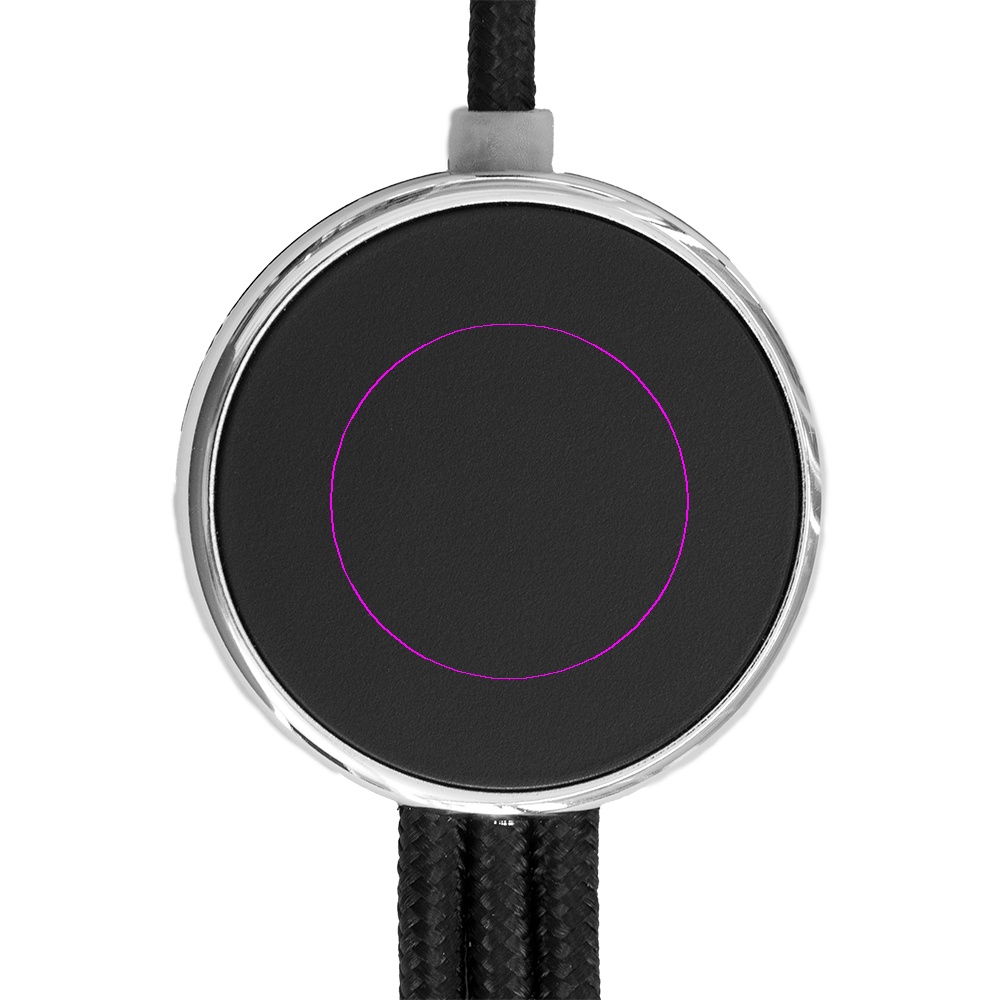 Lång 3-i-1-kabel med upplyst logo, W201TG