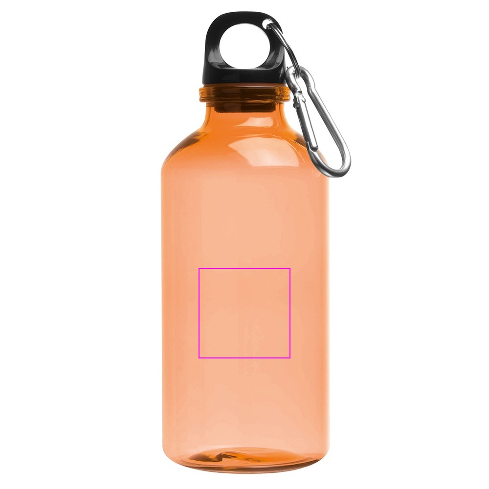 Vattenflaska av återvunnet material MECHELEN 400 ml