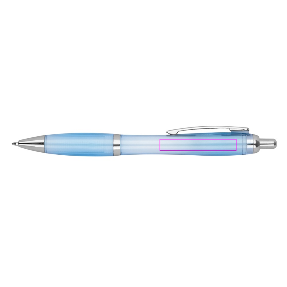 Transparent plastpenna rPET ALKEN