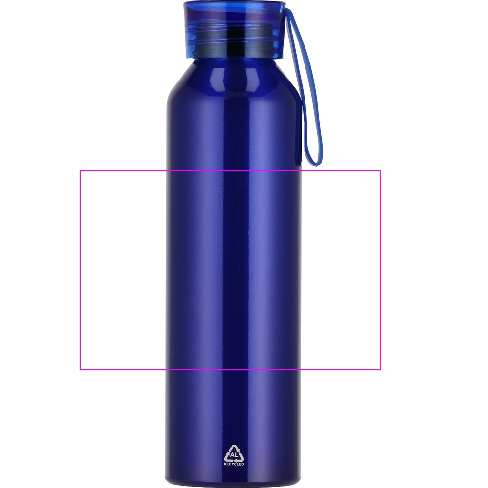 Flaska av återvunnen aluminium CORK 600 ml