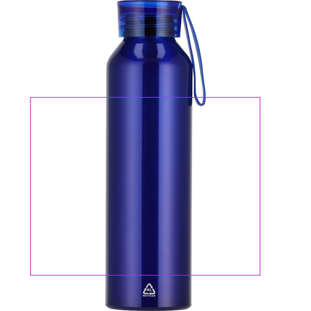 Flaska av återvunnen aluminium CORK 600 ml