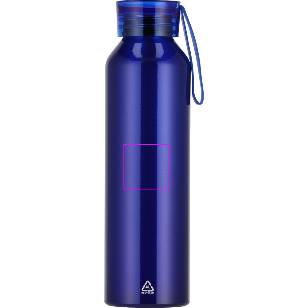 Flaska av återvunnen aluminium CORK 600 ml