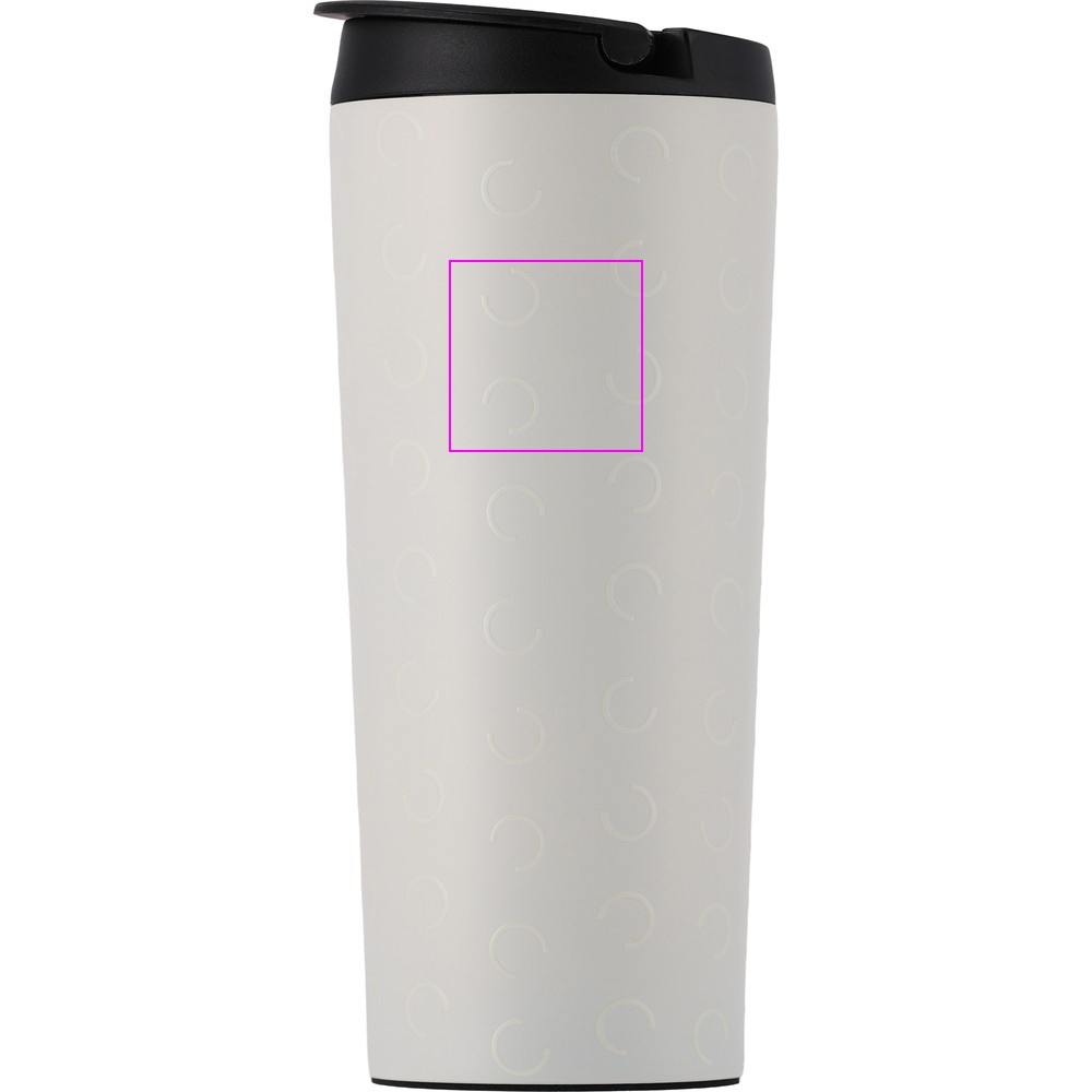 Termosmugg av återvunnet material PONTA GROSSA MoLu 450 ml