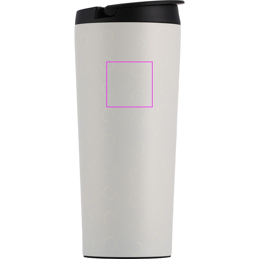 Termosmugg av återvunnet material PONTA GROSSA MoLu 450 ml