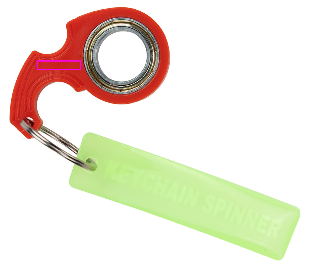Spinner nyckelring