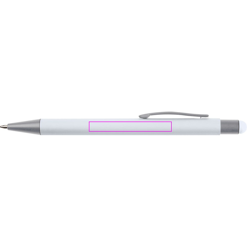 Aluminiumpenna med soft-touch RIO