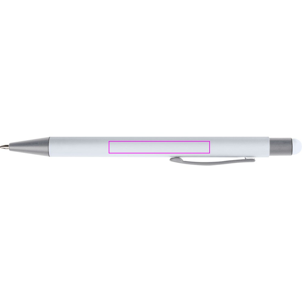Aluminiumpenna med soft-touch RIO