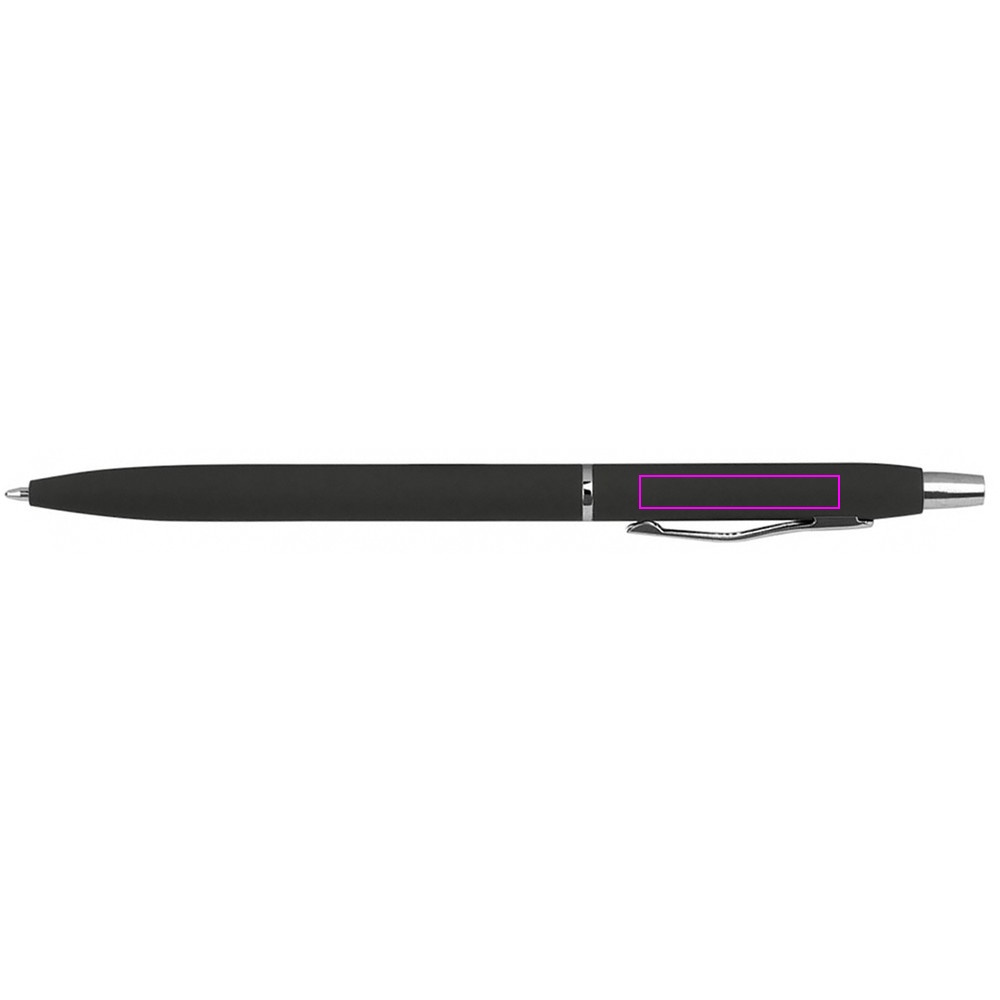 Aluminiumpenna med soft-touch-yta JOHANNESBURG