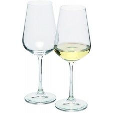 Set med vitvinsglas 2 st. MORETON Vanilla Season