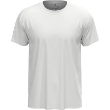 T-shirt unisex 155 g/m2, Classic-T White, storlek M