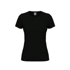 Dam-T-shirt 155 g/m2, Classic-T Black Opal, storlek S
