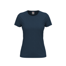 Dam-T-shirt 155 g/m2, Classic-T Navy Blue, storlek S