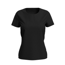 Dam-T-shirt 160 g/m2, Lux-T Black Opal, storlek S