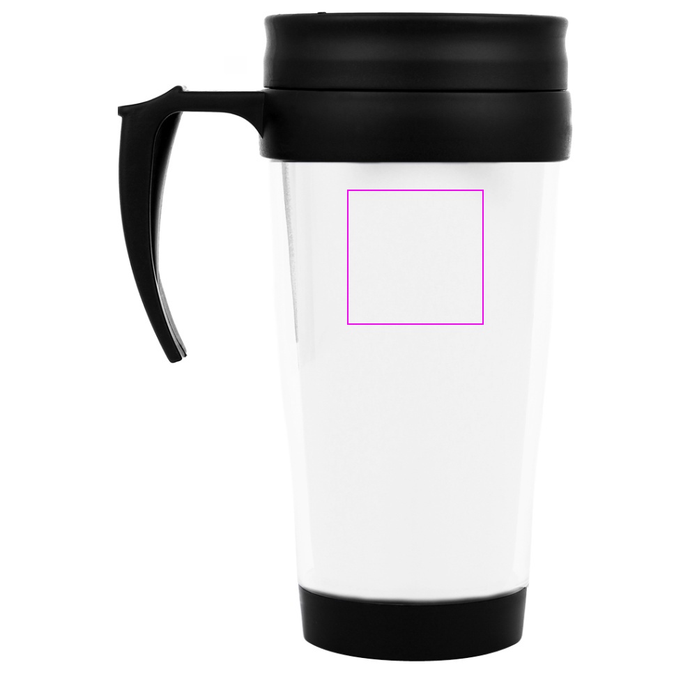 Termisk mugg i plast FORT WORTH 400 ml